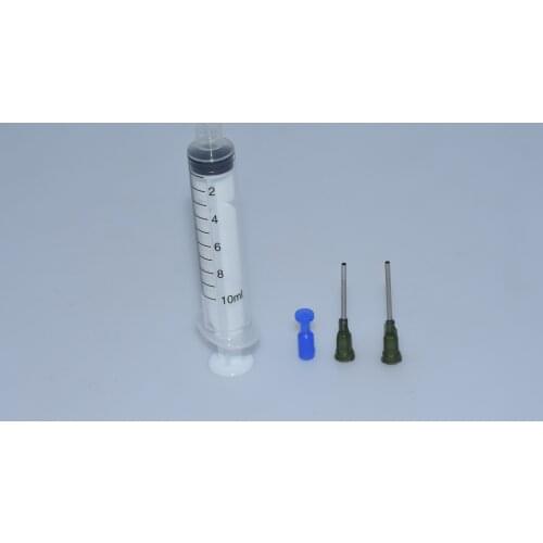 Precision 10ml Syringe Silicone Needle Cover Never waste Glue Pack of 3