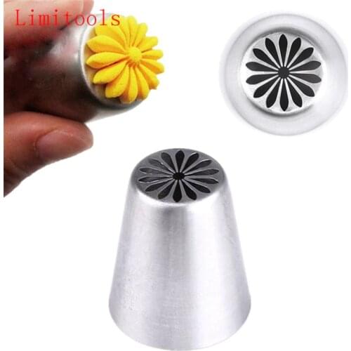Russian Tulip Icing Piping Nozzles Cake Decoration Tips Baking Pastry Tools DIY Sugarcraft Cupcake Dessert Decorators Free Ship