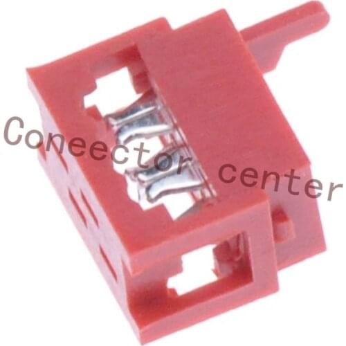 1.27mm Pitch Micro-Match Connector,4 Pin IDC Connector For 7-215083-4