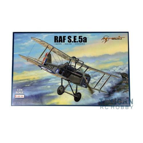 Trumpeter 62402 1/24 British RAF S.E.5a Fighter Plastic Plane Model Aircraft TH06243-SMT2