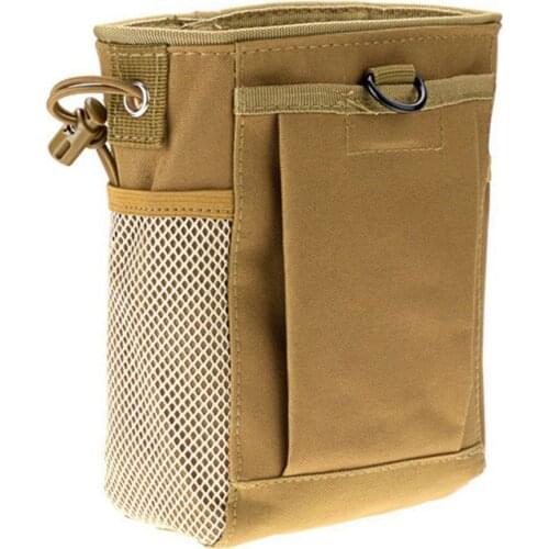 Military Molle Ammo Pouch Pack Tactical Gun Magazine Dump Drop Reloader Pouch Bag Utility Hunting Rifle Magazine Pouch Outdoor