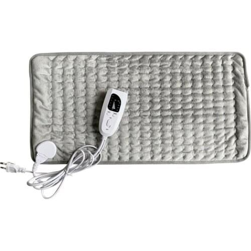 6 Level 120W Physiotherapy Electric Heating Pad Timer For Shoulder Neck Back Spine Leg Pain Relief Winter Warmer EU/US/UK/AU