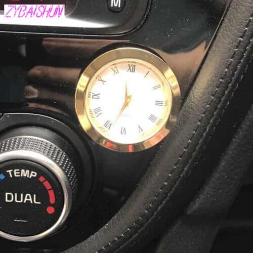 ZYBAISHUN Car Interior Clock Car Accessories for Mitsubishi ASX Outlander Lancer Evolution Pajero Eclipse Grandis FORTIS Zinger