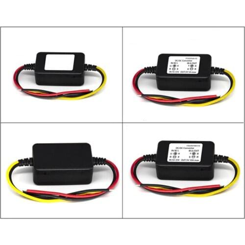 DC12V 24VTo 5V3A 5A 10A Car Buck Power Converter Retrofit Power Supply