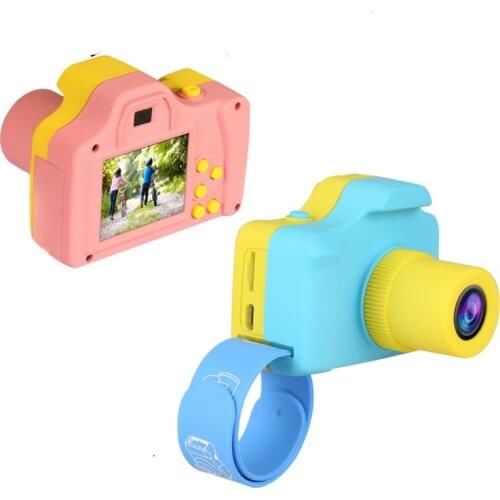 1080P Mini LSR Cam Digital Camera for Kids Baby Cute Cartoon Multifunction Toy Camera Children