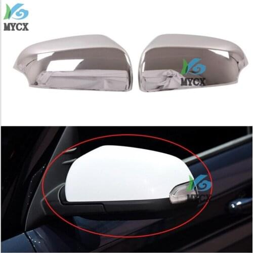 For Hyundai Venue 2019 2020 Car Accessories Door Side Mirror Cover Trim Rear View Cap Overlay Molding Garnish