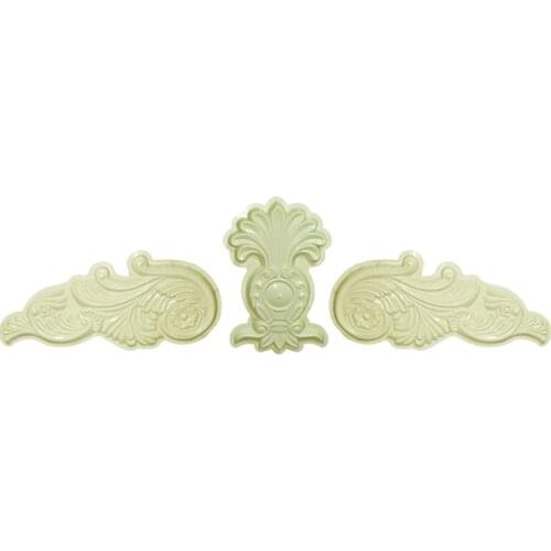 H50*L260cm (19.69 *102.36in) GRC ABS Angel Wing &Chrysanthemum Petal Precast Home Decoration/ Villa Wall Concrete Applique Mold