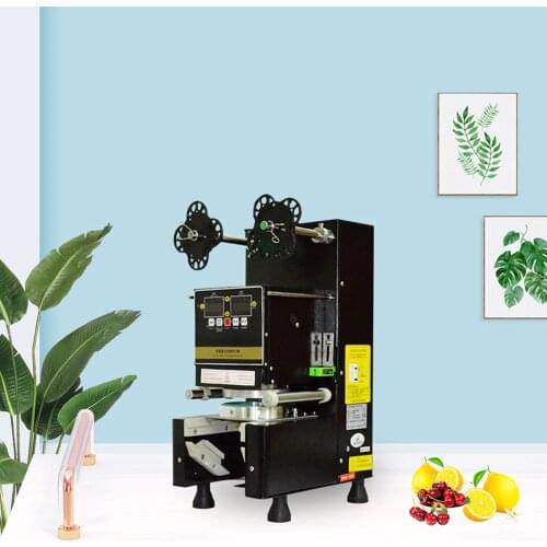 Soy milk milk tea sealing machine automatic beverage sealing machine paper plastic universal cup sealing machine