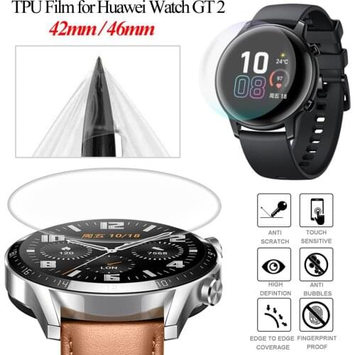 For Huawei Watch GT 2 Soft TPU Hydrogel Protective Film Smart Watch Screen Protectors Smart Watch Accessories