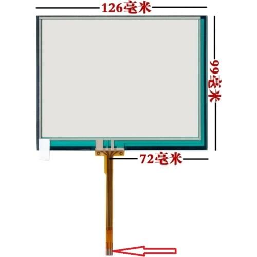New 5.6 inch AT056TN52 AT056TN53 touch screen 126*99