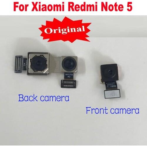 Original LTPro Hongmi Note5 Big Main Rear Back Camera For Xiaomi Redmi Note 5 Pro MEG7S Small Facing Front camera Flex Cable