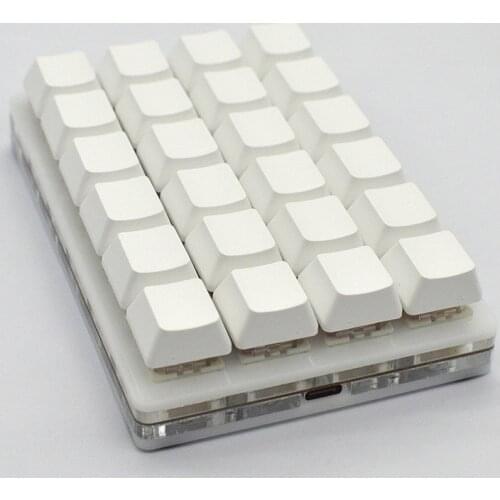 24keys Programmable Mechanical Keyboard Macro keypad Blue / Red Switch DIY Customize USB Programming Shortcut key OSU Media New