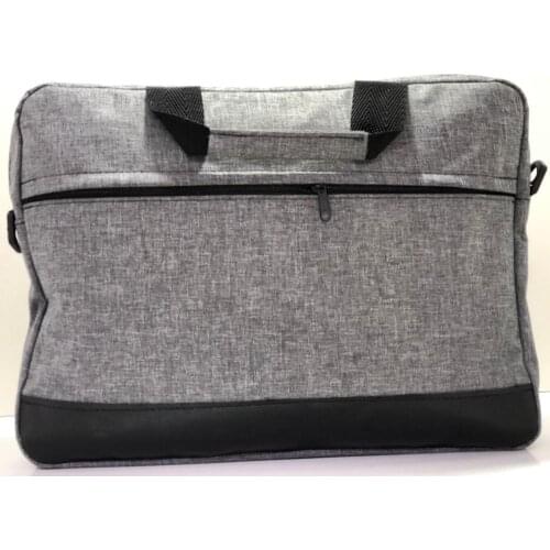Gray Unisex Laptop & Briefcase Bag