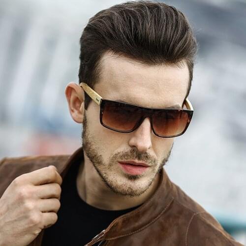 Ywjanp 2018 New Bamboo Sunglasses Men Wooden Sun glasses Women Brand Original Wood Square Glasses Oculos de sol masculino UV400
