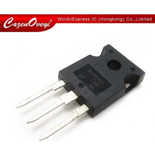 1pcs/lot 30CPQ100 30CPQ100PBF TO-247 In Stock