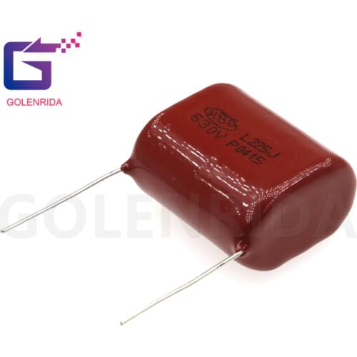 10PCS 630V225J Pitch 25MM 2.2UF 2200NF 225 630V CBB Polypropylene film capacitor