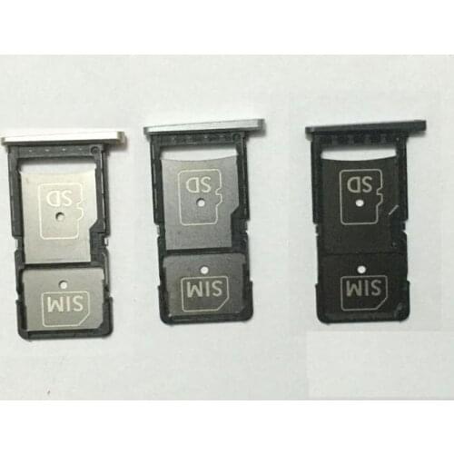 10pcs/lot, Original new SIM card tray + SD card tray connector module for Motorola for MOTO X Force XT1585 XT1580