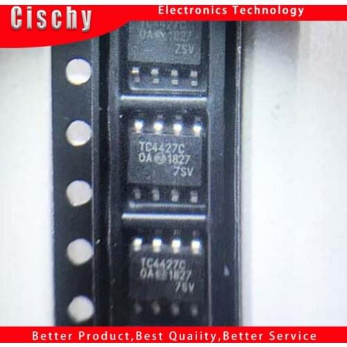 10pcs/lot TC4427 TC4427COA SOP-8 In Stock
