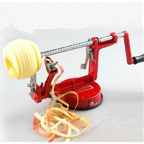 3 in 1 Steel Fruit Potato Apple Machine Peeler Slinky Slicer Cutter Bar Home Hand-cranked Clipping Fruit Potato Peeler