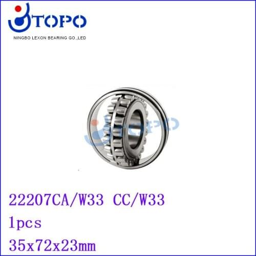 35*72*23 Spherical roller bearings 22207CC/W33 22207CA/W33