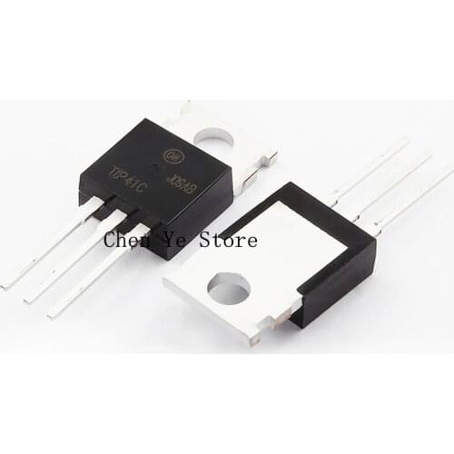 Free Shipping 25PCS TIP41C TIP41 transistor FSC NPN TO-220 100% new original