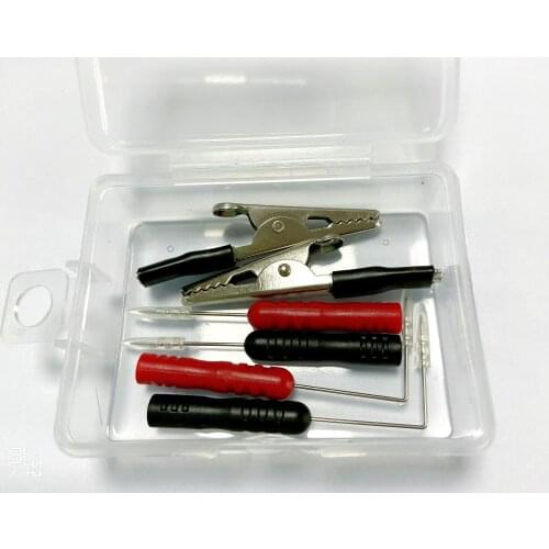 Free ship!6Pcs Multimeter Replacement Needle Universal Test Line Superfine Needle Needle Extension Needle Alligator Clip Repair