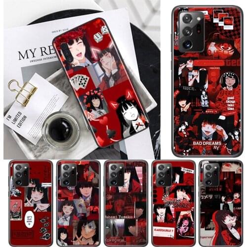 Anime KAKEGURUI For Samsung A72 A52 A02 S A32 A12 A42 A51 A91 A81 A71 A41 A31 A21 S A11 A01 A03 Core UW Phone Case