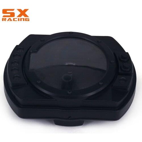 Motorcycle Black Speedometer Tachometer Instrument Gauge Case Cover For KAWASAKI ZX6R ZX-6R 636 2003 2004 2005 2006 Street Bike