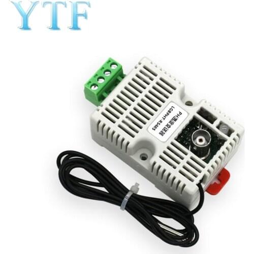 PH Temperature Transmitter Detection Sensor Module Voltage 0-5V 0-10V 4-20mA RS485 Output PH sensor PH electrode BNC