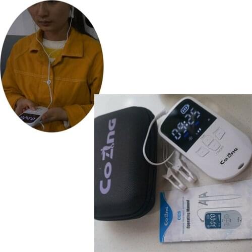 Sec Cranial Electrotype Stimulation For Insomnia Anxious Home Use Best Quality