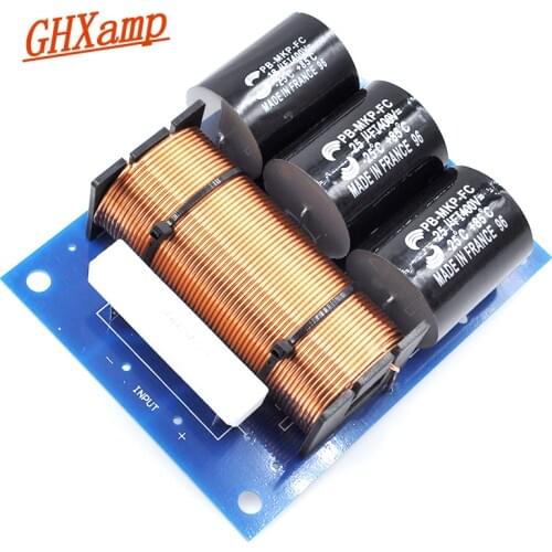 GHXAMP 800W Subwoofer Speaker Crossover Audio 1 WAY Passive Filter Frequency Divider For High Power Speakers 1PCS