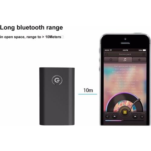 Kebidu B9 2 in 1 Wireless Bluetooth 3.5mm Stereo Audio Adapter Transmitter Receiver For iOS Android For TV PC Headphones