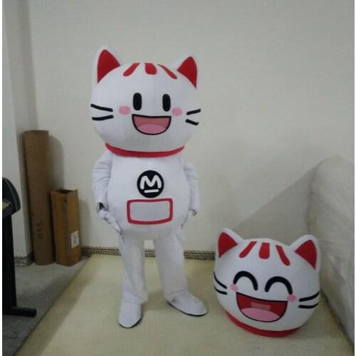 Cat Mascot Costume Character for Halloween Christmas Party Anime Shows Amine Fans Collection Fans Gift