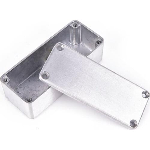 HOT!New Stomp Effects Pedal Enclosure FOR Guitar Guitar Effects 1590A Die Cast Aluminum Box