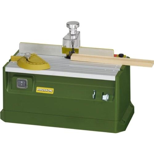PROXXON Mini Magic Trimming Machine Woodworking Slotting Machine Wood Milling Power Tools Chamfer Trimming, 100W 25000 rpm