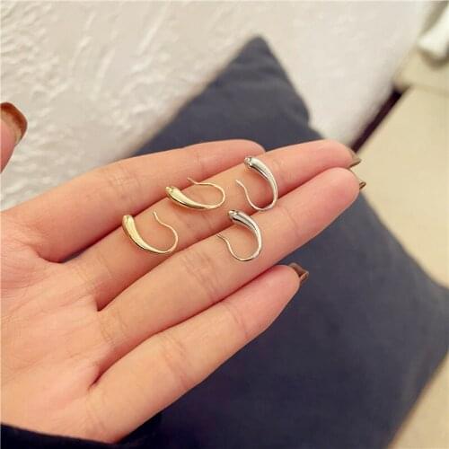 Trend Fashion Simple Personality Water Drop Earrings Creative Delicate Temperament Small Earrings Tide Women Earrings