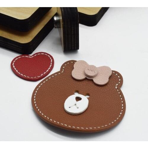 2021 New Leather Cut Dies Diy Pendant Craft Wood Die Making Decor Suppliestemplate Suitable For Common Die-cutting Machines