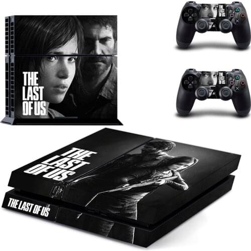New the last of us decal PS4 Skin Sticker For Sony Playstation 4 Console protection film +2Pcs Controllers 11 pattern