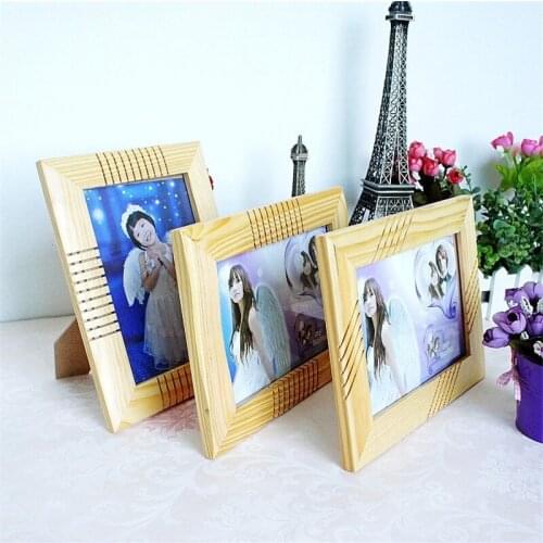 Wooden Wedding Photo Frame, Wooden Wedding Couple Pictures Frames, Rustic Frame, Home Decor, Wedding Gift, 5 Inch Photo