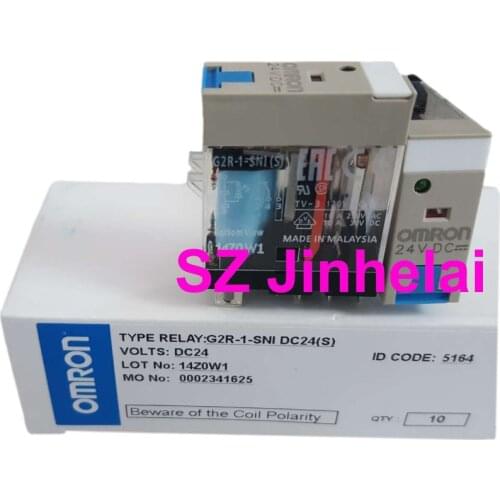 10pcs OMRON G2R-1-SNI DC24(S) Authentic Original Micro power relay G2R-1-SNI(S) 24VDC