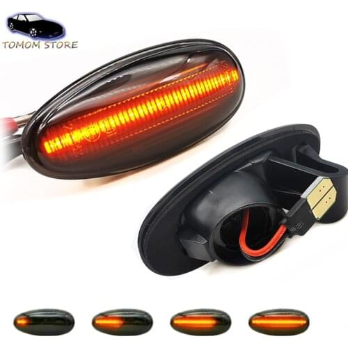 Sequential Blinker Turn Signal LED Dynamic Light for Mitsubishi Outlander CU Lancer CK ES Freeca Adventure I-Miev Pajero Space