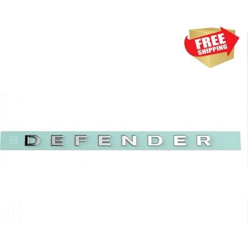 RC radio control car parts 1/10 scale trax DEFENDER 3D metal TRX4 D90 D110 LR sticker