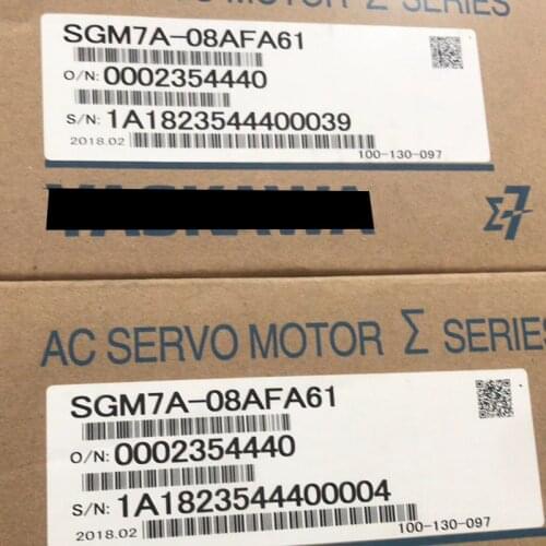 BRAND NEW ORIGINAL SGM7A-08AFA61 AC SERVO MOTOR Spot