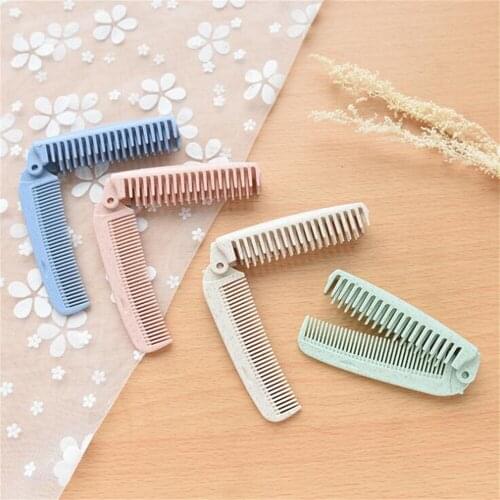 1pc Portable Hair Comb Detangling Hair Brush Foldable Hair Brushes Travel Hair Combs Anti-Static Massage Comb Hair Styling Tools
