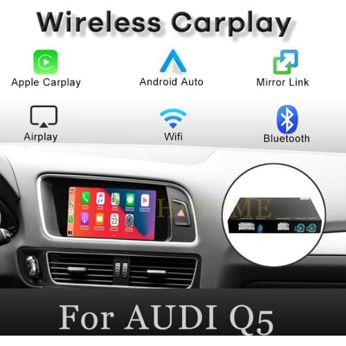 Wireless Carplay MMI Android Auto Interface box For AUDI Q5 Original Screen Update