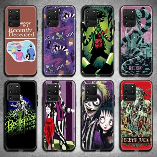 Beetlejuice Handbook Phone Case for Samsung S20 plus Ultra S6 S7 edge S8 S9 plus S10 5G lite 2020