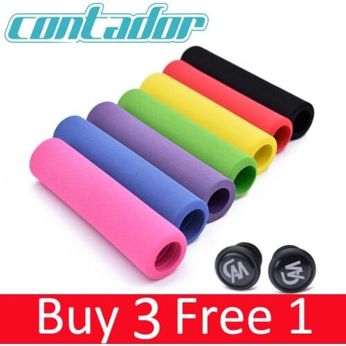 CONTADOR Bicycle handlebar light non-slip super soft MTB handlebar ultra light sponge material high density Bicycle handlebar