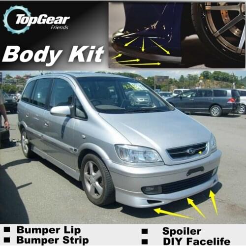 Bumper Lip Deflector Lips For Subaru Traviq Front Spoiler Skirt For TopGear Fans to Car Tuning View / Body Kit / Strip