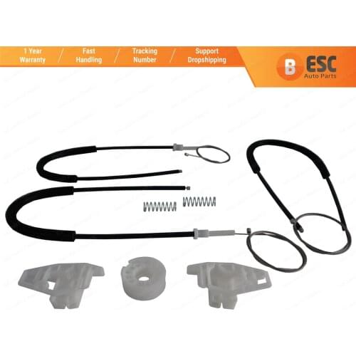 ESC Auto Parts EWR1030 Electrical Power Window Regulator Repair Kit Front Left Door for Citroen Xsara Picasso 2005-2010