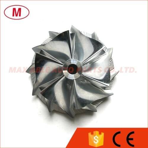 GTX2860R 813711-0003 47.10/60.13mm 6+6 blades Performance Turbo Milling / Billet compressor wheel for Racing 739548/446179-0066
